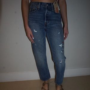 Levis 501 jeans selvedge wedgie